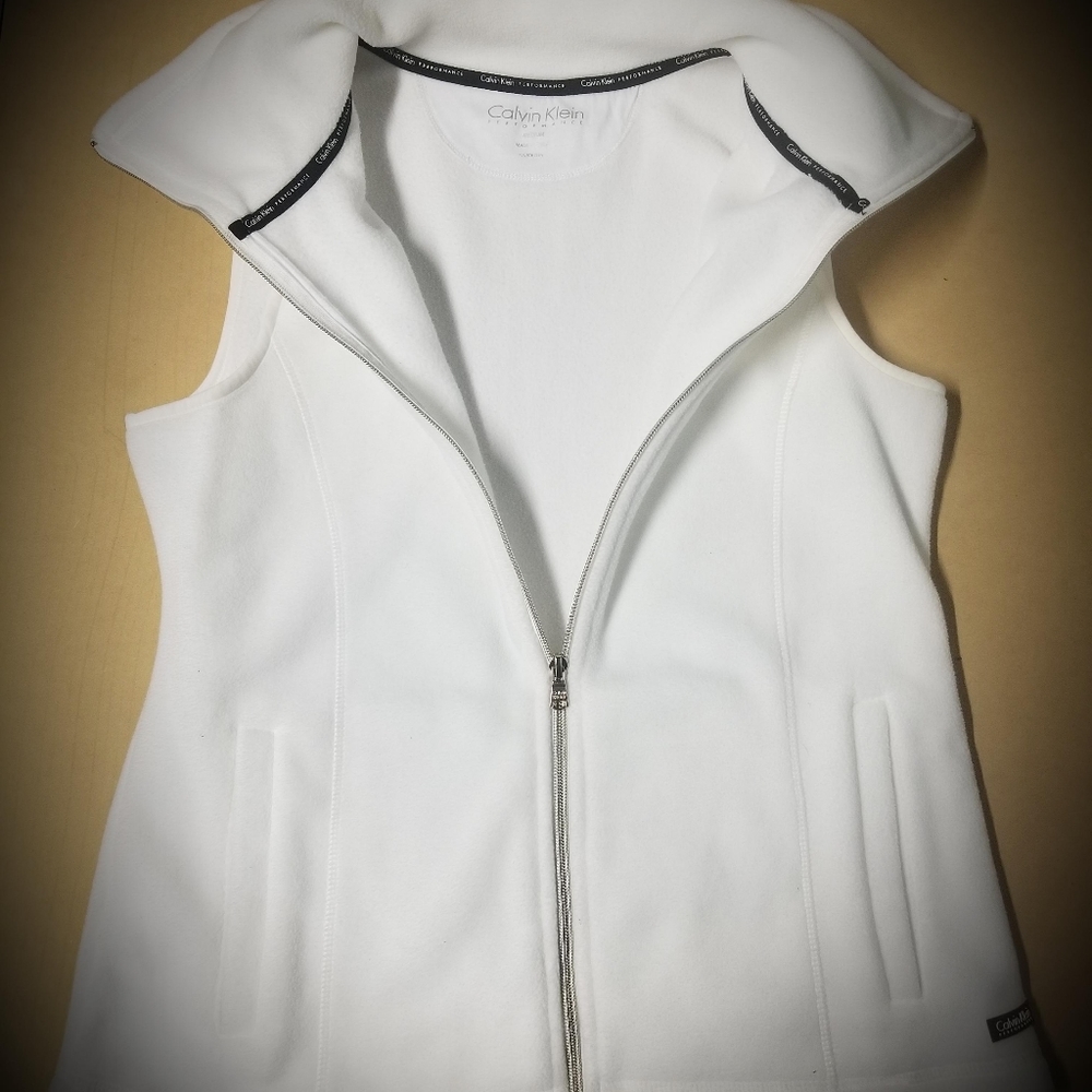 Women's Calvin Klein fleece vest